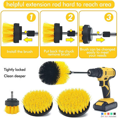 25pcs Power Scrubber Brush Sets Electric Drill Cleaning Brush Manufacturers
