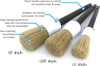 Boars Hair Soft Car Detailing Brush Set For Washing Emblems Wheels Interior